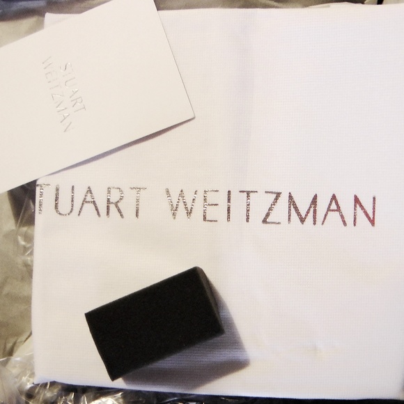 NEW STUART WEITZMAN Kneezie Black Suede Tall Boots - Picture 4 of 13